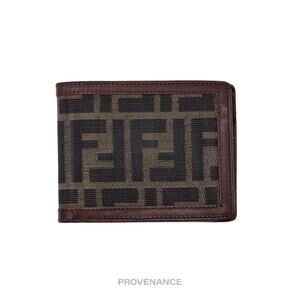 🔴 Fendi Bifold Wallet - FF Zucca